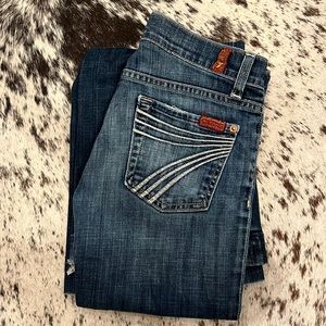 7 For all Mankind Dojo jeans. 24x32. Great condition.